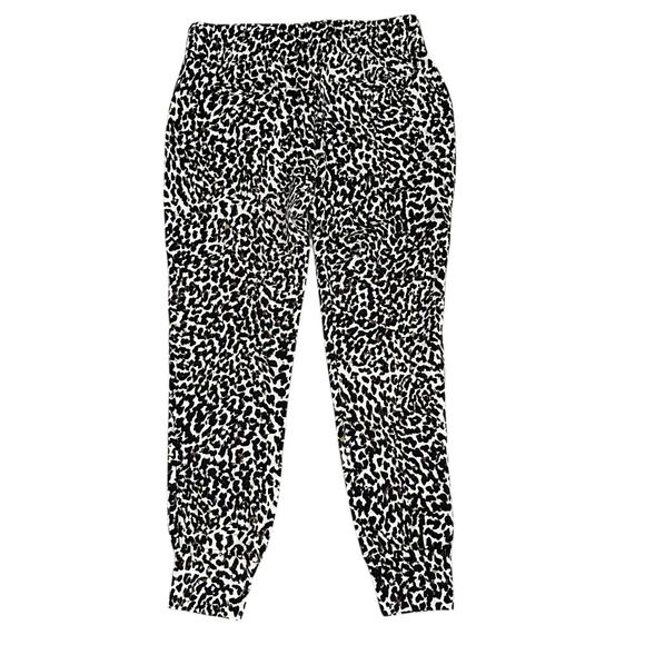 Cabi Pivot Spotted Jogger Pants Women S Animal Print Lounge Casual Travel 5680 - Picture 2 of 8